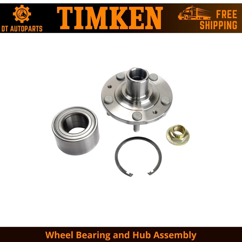 Conjunto de cojinete de rueda y buje delantero Timken 2008 2009 para Lincoln MKZ 2007-2012 Foto 1 de 4