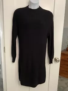 Style & Co size XL mock neck stretch sweater dress with long sleeves - Picture 1 of 5