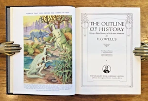 PROVENANCE: Sir Edward HOLDEN: H.G. WELLS (1925): An Outline of History, 2 vols. - Picture 1 of 8