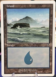 Island 333/350 7ª Edición Basic Land - Magic The Gathering TCG - Tarjeta MTG - LP - Imagen 1 de 2