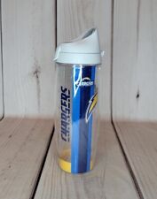 Tervis NFL San Diego Chargers Tumbler Water Bottle with Gray Flip Top Lid 24 oz