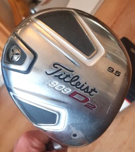 Titleist 909 D2 Driver 9.5 Degree Stiff Flex R/H Prolaunch Shaft 45ins H/Cover - Picture 1 of 14