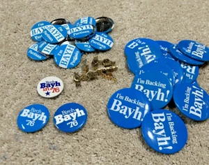 38 - 1974 BIRCH BAYH for PRESIDENT or SENATE Buttons - Picture 1 of 19
