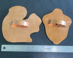 Martha Stewart Large Copper Cookie Cutters - Sugar Squirrel and Mighty Acorn - Picture 1 of 8