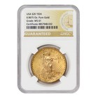 New Listing1924 $20 Gold Saint Gaudens Double Eagle Ngc Ms61 Choice Graded coin