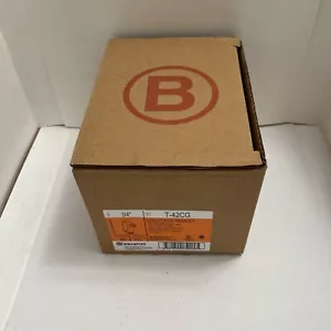 Conjunto de carrocería de conducto Bridgeport T-42CG 3/4" aluminio fundido a presión. Caja nueva de 10 piezas - Imagen 1 de 7