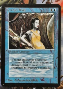 Mtg *miscut* Alpha Creature Bond - Picture 1 of 2
