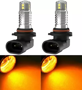 LED 20W 9006 HB4 Naranja Dos bombillas Luz antiniebla Reemplazo Plug Play Upgrade Stock - Imagen 1 de 12