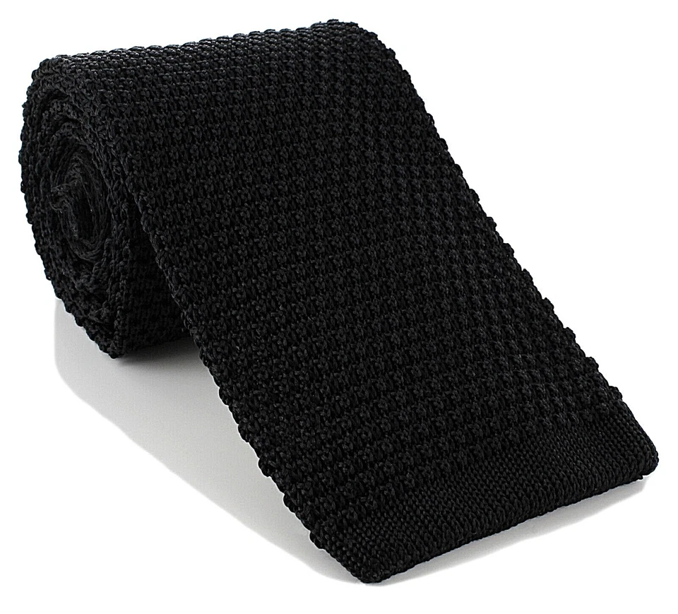 Michelsons UK - 8cm Wide Silk Knitted Ties