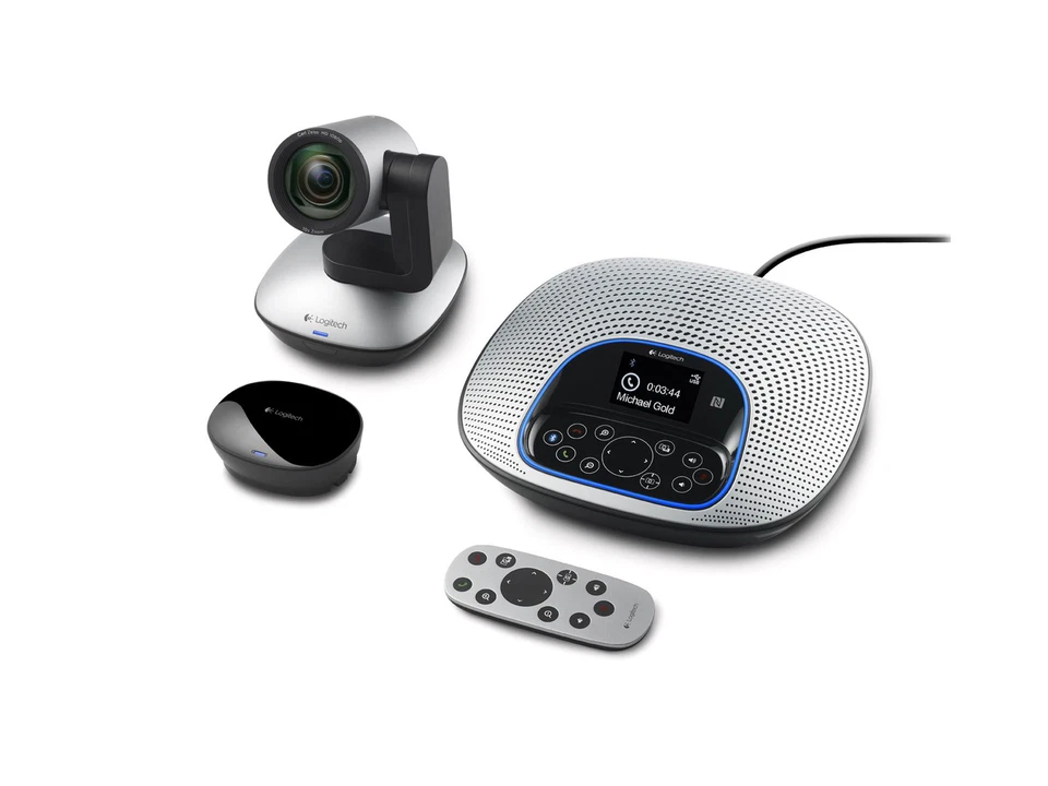 Logitech ConferenceCam CC3000e HD-Videoqualität in 1080p 30 fps, USB, Bluetooth - Bild 1 von 1