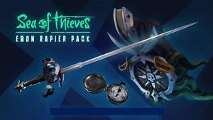 Sea of Thieves Ebon Rapier Pack Obsidian Figurehead & Watch Global🌎XBOX/PC CODE - Afbeelding 1 van 2