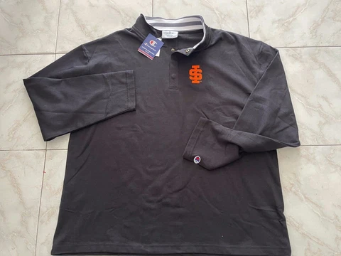 NWT CHAMPION IDAHO STATE BENGALS MEN Sz XL 4 BUTTONS,HENLEY, SWEATER,SHIRT Cover