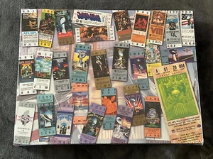 Sealed Springbok 500 piece Jigsaw Puzzle "Super Bowl Tickets" 1967-1995, NFL NEW - Picture 1 of 4