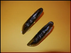 FOR Pair Side Wing LED Indicators Repeaters BMW 1 / 3 / 5 Series & X3 - SMOKED - Picture 1 of 2