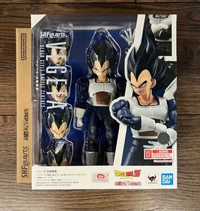 EN STOCK Bandai Dragon Ball S.H.Figuarts VEGETA Ropa de Batalla Estilo Antiguo - Imagen 1 de 2