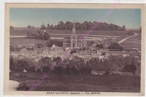 CPA 80250 Aiily Sur Noye Vista General Iglesia - Bild 1 von 2