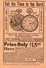 1922 small Print Ad of The Luminous Trans Pacific 21 Jewel Pocket Watch