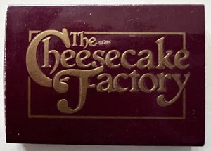 Match Book - The Cheesecake Factory - Matchbox - Picture 1 of 4