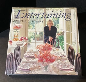 1998 Entertaining Martha Stewart Hardcover Book Club Edition Good Condition - Picture 1 of 18