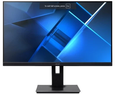Acer Vero B277 E 27" Widescreen LCD Monitor 4ms 16:9 100Hz 250 1920x1080 - Good - Image 1 of 3