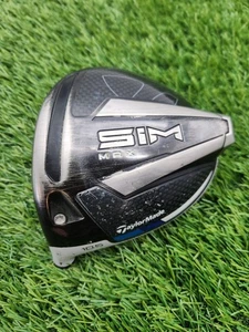 LEFTY 2020 TAYLORMADE SIM MAX DRIVER 10.5* CLUBHEAD ONLY FAIR - Picture 1 of 8