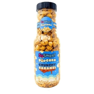 Crunchy Caramel Popcorn - 260g Resealable Bottle American Style Snack - SoSweet - Picture 1 of 5