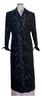 Casaco social feminino vintage anos 1980 Georgiou Studio comprimento total tamanho 10 (M) - Imagem 1 de 4