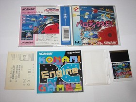 Parodius da PC Engine HuCard Japan import +reg card US Seller
