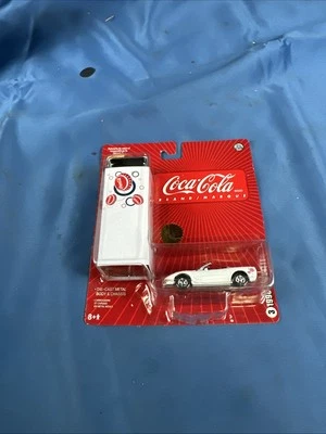 2005 JOHNNY LIGHTNING WHITE LIGHTNING COCA-COLA TIN BOX 1998 CORVETTE New - Image 1 of 2
