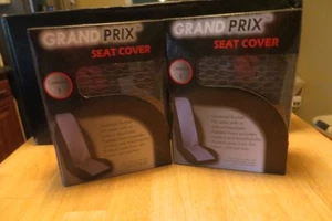 Juego de 2 fundas de asiento de cubo Gran Prix, gris/negro - Imagen 1 de 6