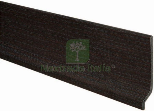 48PZ BATTISCOPA 70X9 PVC ESPANSO 200 CM WENGE: - Immagine 1 di 1