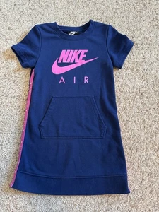 Girl size 5 Nike sweatshirt dress - Picture 1 of 3