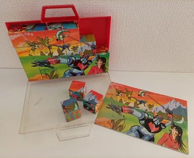 UFO ROBOT GOLDRAKE Goldorak Grendizer # Cubi Puzzle 24 Pezzi - Clementoni 1979 - Immagine 1 di 4