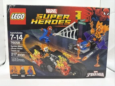 LEGO Marvel: Spider-Man: Ghost Rider Team-up (76058) 100% Complete W/Manual  - Image 1 of 4