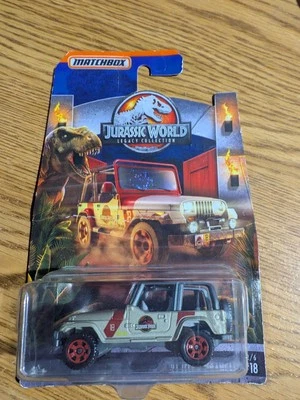 Matchbox '93 Jeeps Wrangler, Jurassic World Legacy Collection #18 2/6 - Image 1 of 4