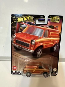 Ford Transit Supervan #109 2022 Hot Wheels Premium Boulevard Real Riders - Imagen 1 de 3