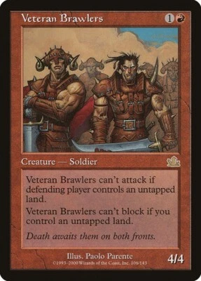 MTG Prophecy --- VETERAN BRAWLERS --- RARE! NM! Magic the Gathering! - Image 1 of 3