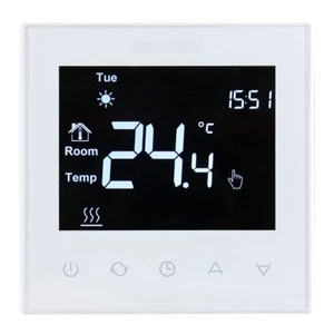 Digital Thermostat für Elektrische Fußbodenheizung Heizsysteme WG505Unterputz... - Photo 1/9