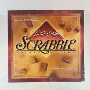 1999 Scrabble Deluxe Turntable Edition Game Milton Bradley COMPLETE - Picture 1 of 14