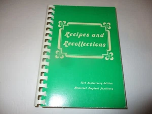 Memorial Hospital Auxiliary cookbook Belleville, Illinois 1982 25th anniversary - Imagen 1 de 8