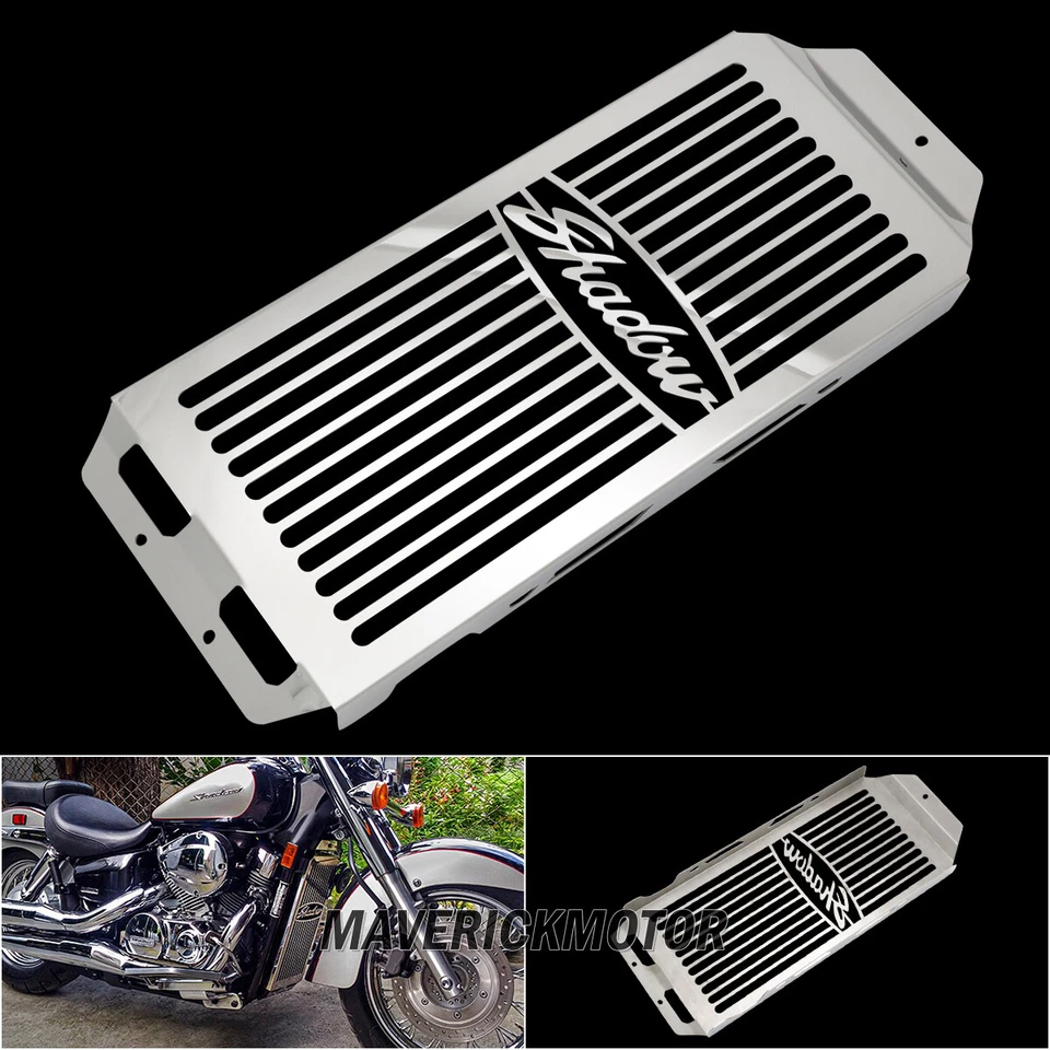 Cubierta de radiador rejilla para Honda Shadow Aero VT750 04-13 VT 750 C2 Spirit 07-2009 Foto 1 de 4