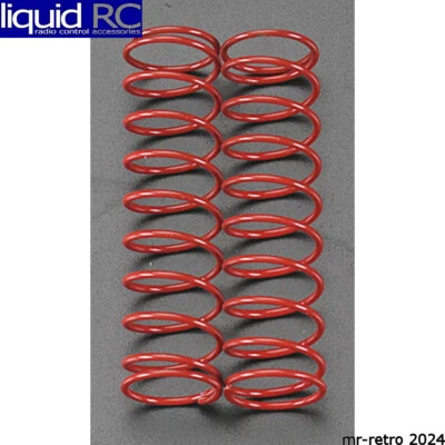 Associated 7430 Associated Front Shock Spring 3 red 3.90 lb - Image 1 of 3