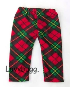 "Pantalones de dormir a cuadros pijama para muñeca niño niña estadounidense de 18" ropa ¡ENVÍO GRATUITO AGREGA! - Imagen 1 de 13