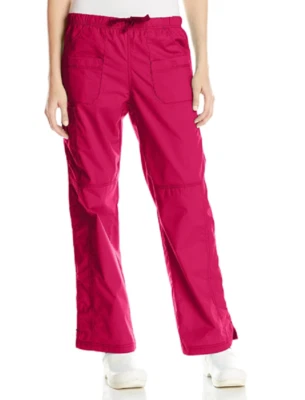 Calça WonderWink Feminina Scrubs Wonderflex Faith Petite 5108P Nova Com Etiqueta - Imagem 1 de 4