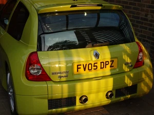 2005 RENAULT CLIO RENAULT SPORT V6 255 Acid YELLOW - One owner 26500 Miles - Picture 1 of 12