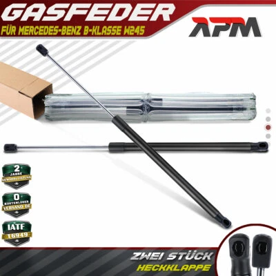 2x Gasfeder Heckklappe Dämpfer 543mm 460N für Mercedes-Benz B-Klasse A1699800864