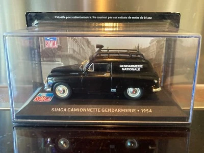 SIMCA CAMIONNETTE GENDARMERIE 1954 SCALE 1/43 ALTAYA - Photo 1/4