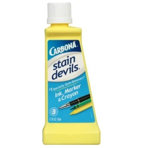 Carbona Stain Devils 1.7 Oz. Formula 3 Ink, Marker, & Crayon Stain Remover - Picture 1 of 1
