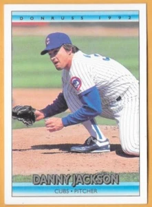 Danny Jackson Chicago Cubs #91 sin punto inc - Donruss casi nuevo-como nuevo 1992 - Imagen 1 de 2