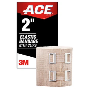 ACE Elastic Bandage w/clips 207310, 2 in - Picture 1 of 10